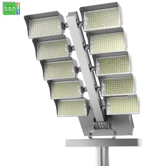 LL06 Ultra Parlak 500W ila 3000W LED projektörleri yüksek direkler ışığı için